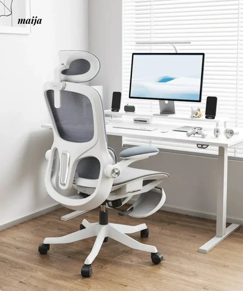 Black and White P53 Computer Chair - Image 9