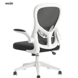 Black and White Comfortable Study Chair