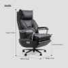 LIVORNO Kobi Breathable Massage Office Chair