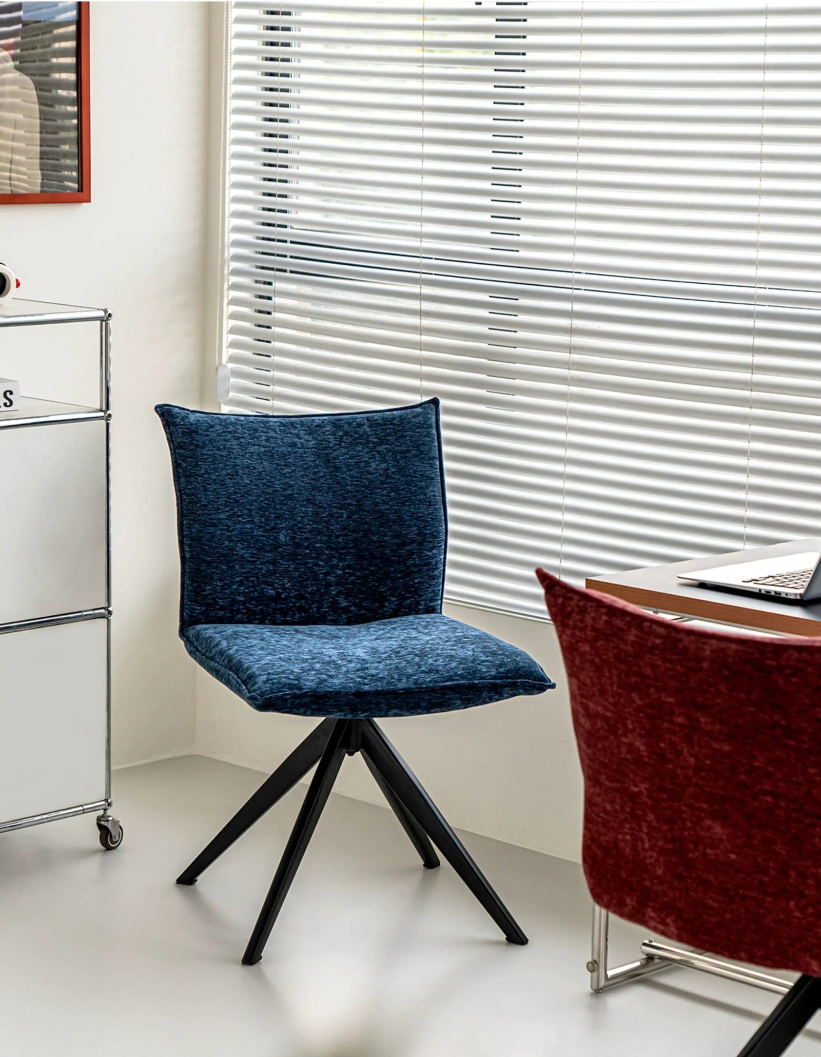 ABOUT WHITE Azura Modern Comfortable Nordic Dining Chair - Image 16