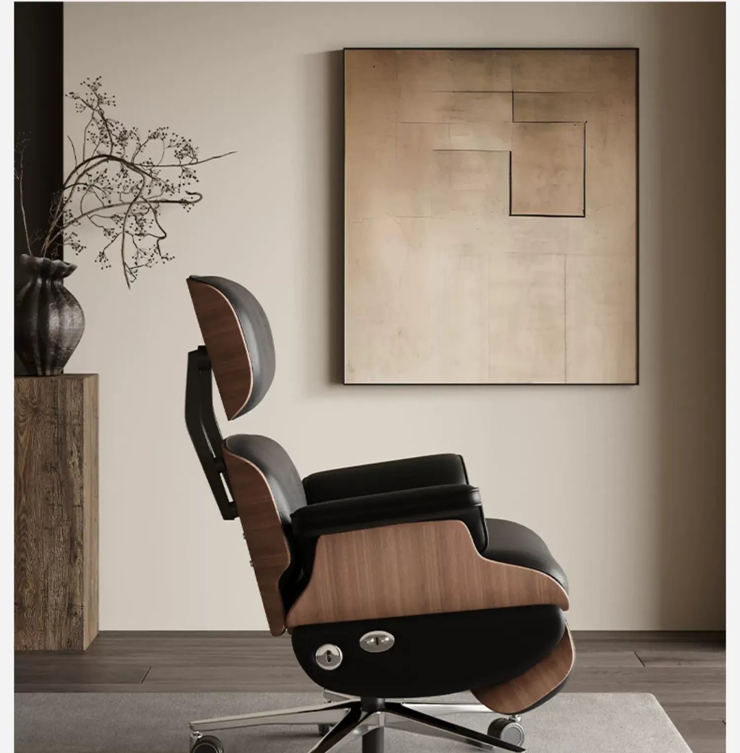 CAROCC Mariposa Ergonomic Leather Executive Chair - Image 3