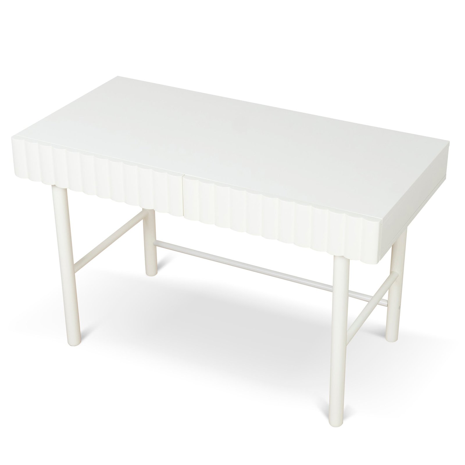 Vasuda 1.2m Home Office Desk - White - Image 3
