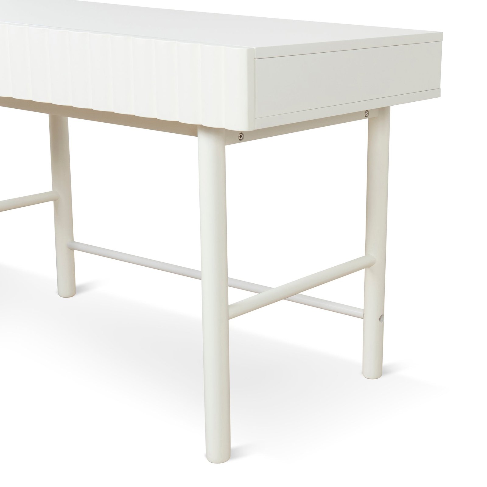 Vasuda 1.2m Home Office Desk - White - Image 5