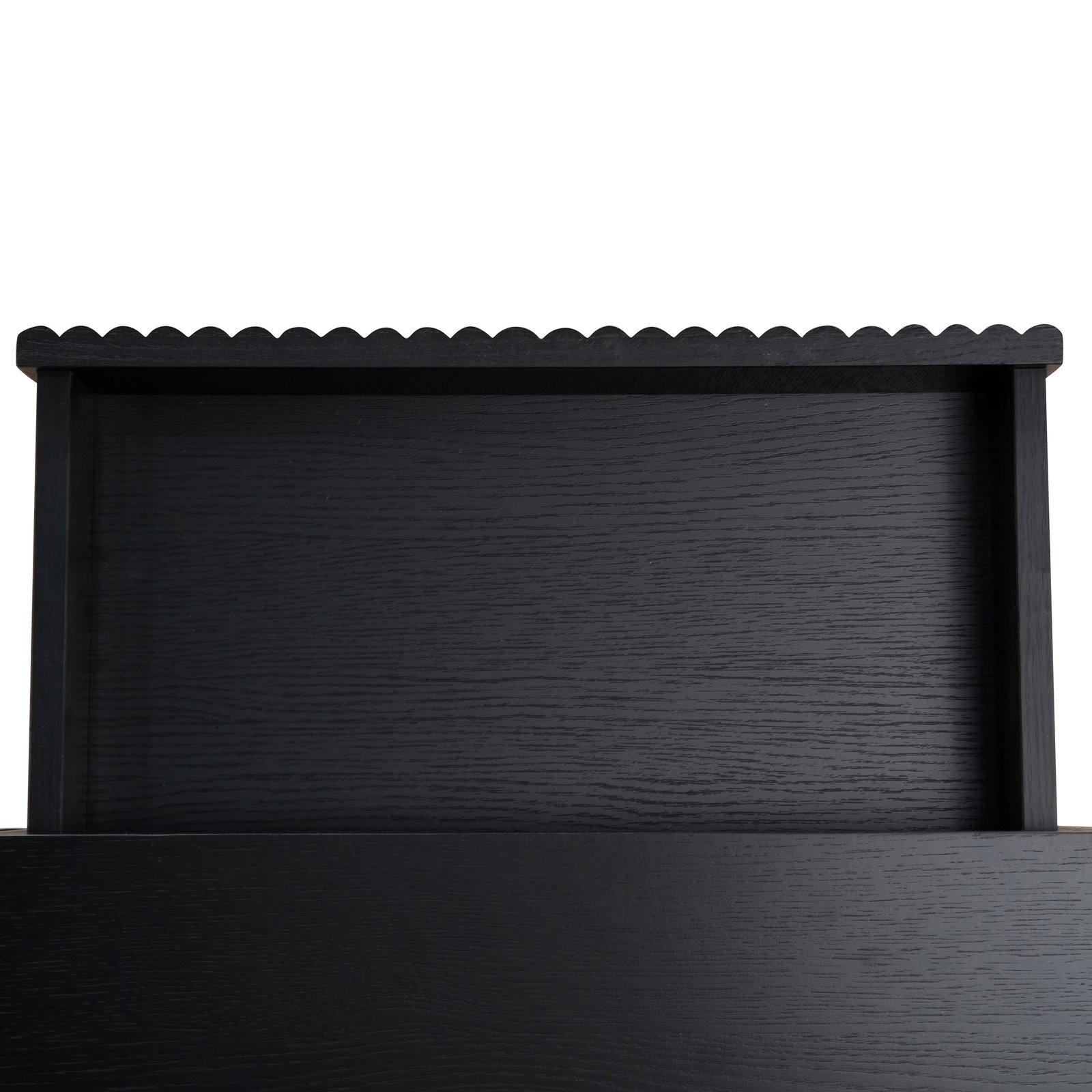 Melita 1.2m Home Office Desk - Full Black - Image 8