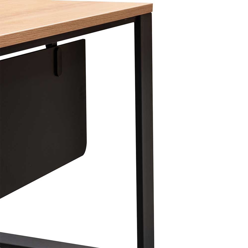 Janell 2.3m Right Return Office Desk - Natural - Image 10