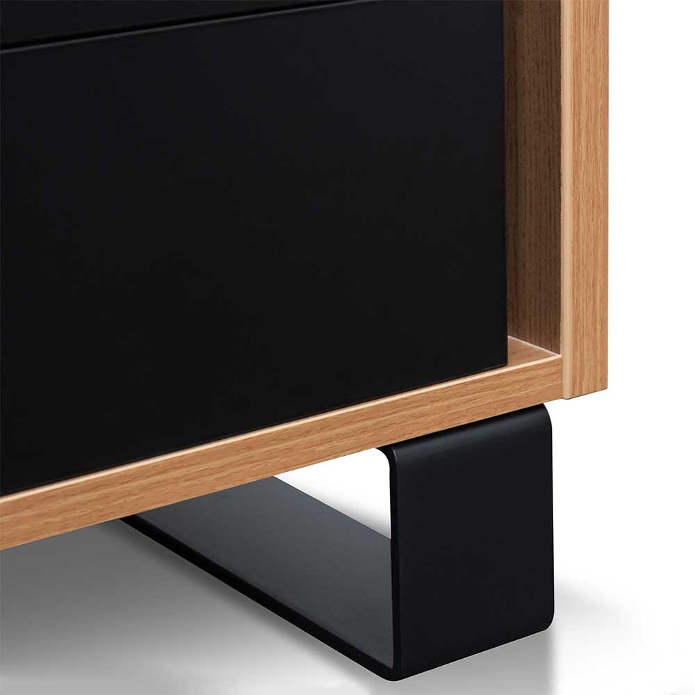 Janell 2.3m Right Return Office Desk - Natural - Image 5