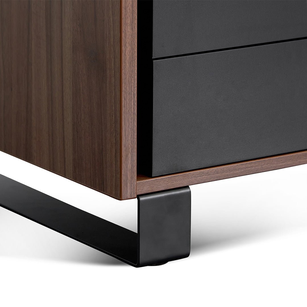 Janell 2.3m Left Return Office Desk - Walnut - Image 6