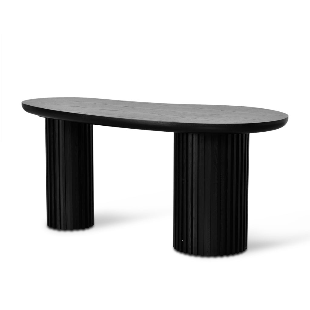 Marty 1.7m Office Desk - Black Oak - Image 7