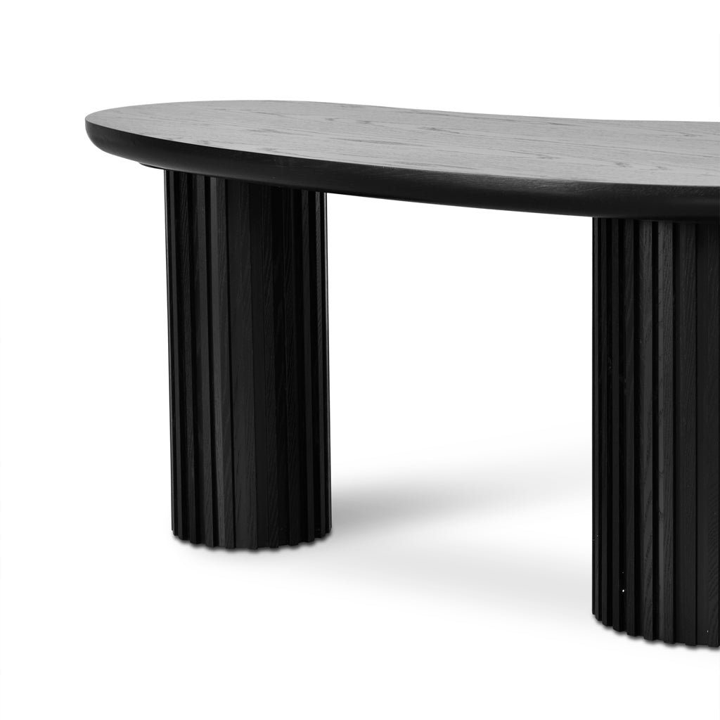 Marty 1.7m Office Desk - Black Oak - Image 6