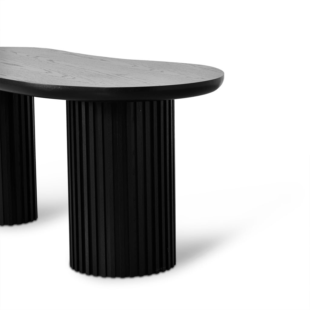 Marty 1.7m Office Desk - Black Oak - Image 5