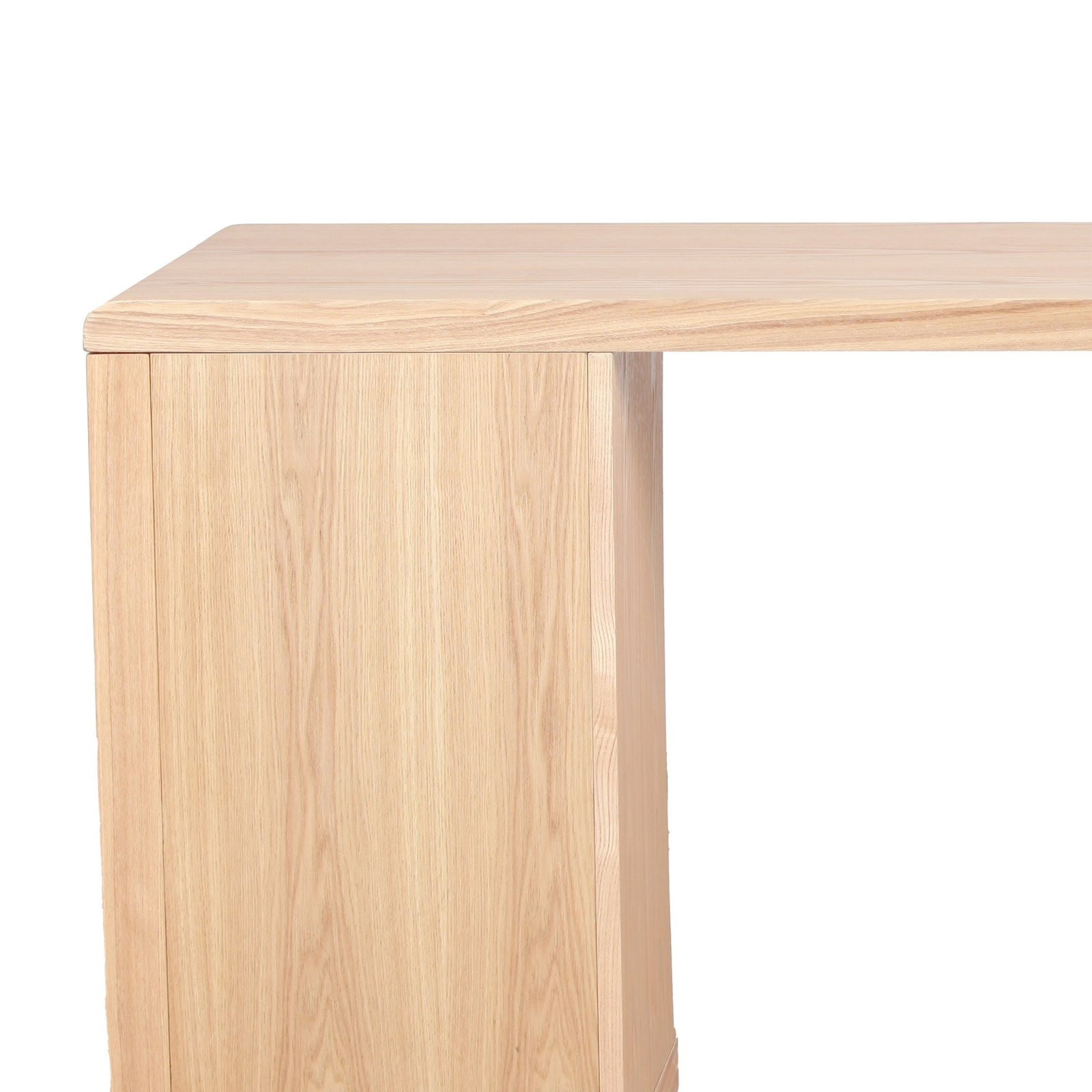 Aiza 1.6m Office Desk - Natural - Image 6