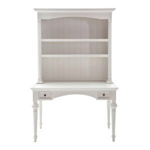 Provence Country Style Secretary Desk with Hutch