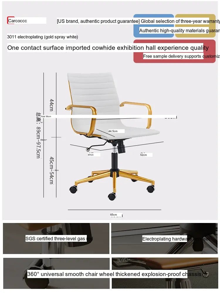 CAROCC Nandor Ergonomic Adjustable Comfort Swivel Chair - Image 22