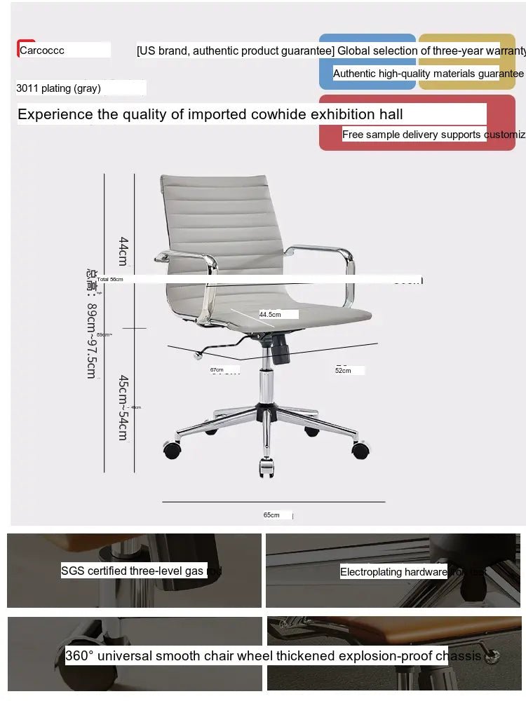 CAROCC Nandor Ergonomic Adjustable Comfort Swivel Chair - Image 27