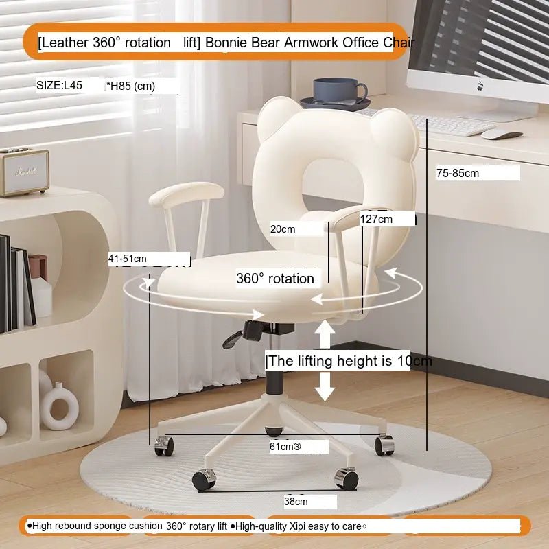 XIMIKA Alhambra Ergonomic Swivel Desk Chair - Image 3