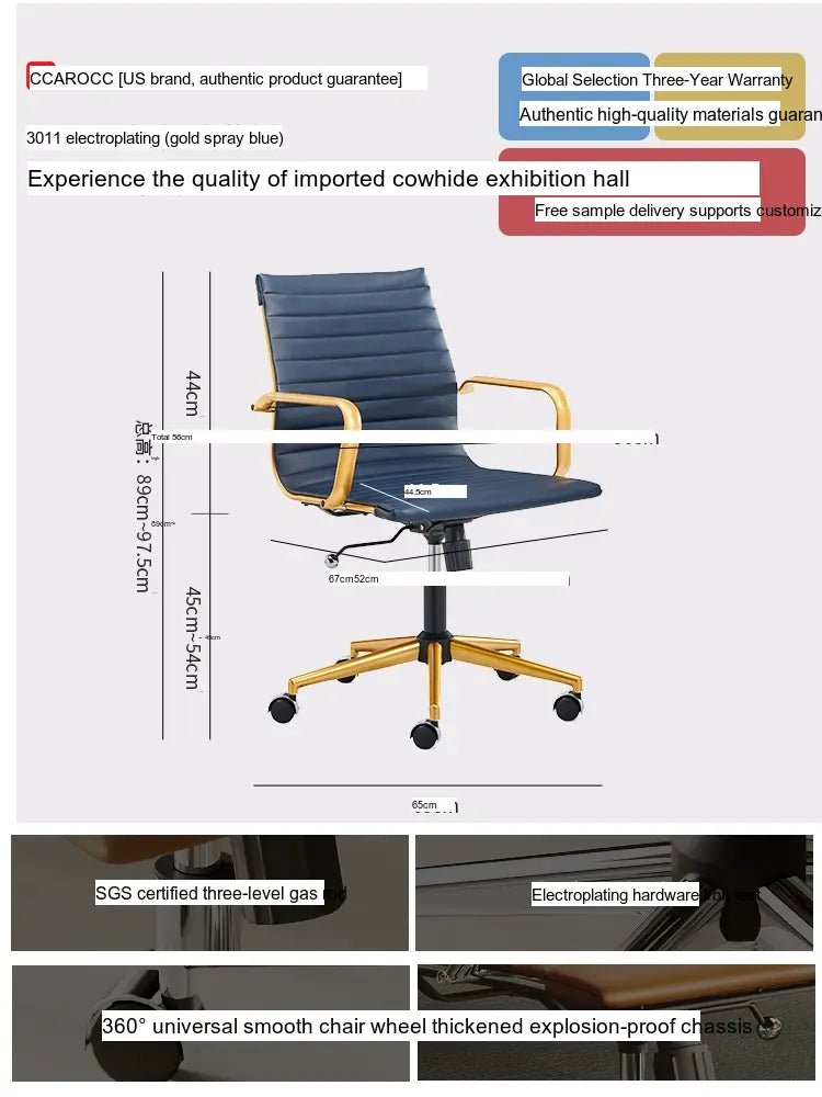 CAROCC Nandor Ergonomic Adjustable Comfort Swivel Chair - Image 31