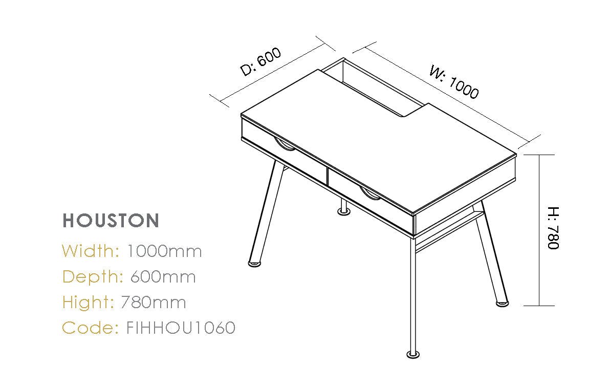 Hadley Computer Desk - Image 2