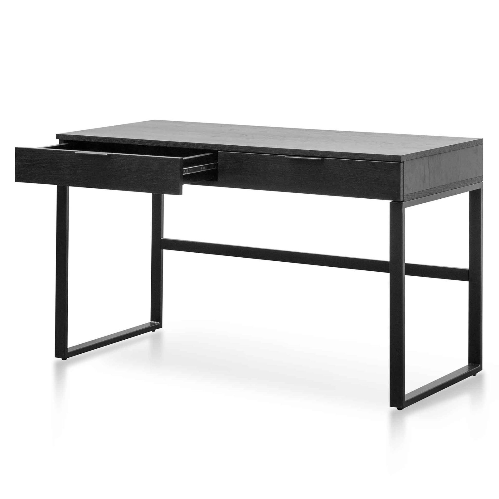 Melissa 120cm Home Office Desk - Black - Image 3