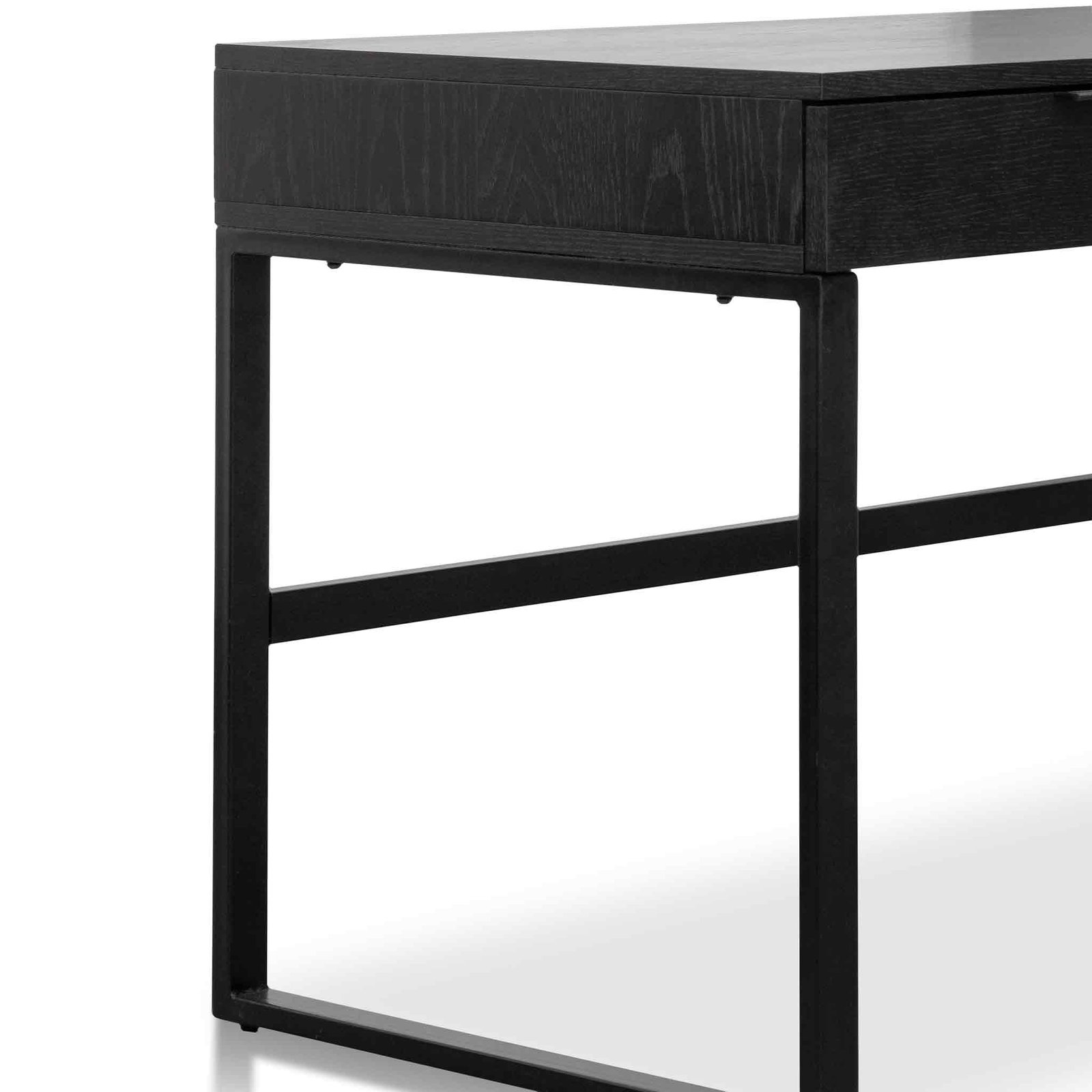 Melissa 120cm Home Office Desk - Black - Image 10